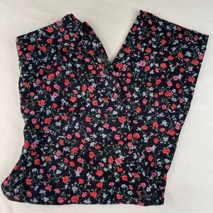Vintage Laura Ashley Floral Pants Size 14